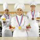 3 PCS Gold Silver Bronze Award Medals, 1st 2nd 3rd Award Medals with Neck Ribbon Olympic Style Winner Awards for School Sports Meeting Sports Competitions Celebration Souvenir