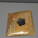 Mouse Pad，Round Mouse Pad，PU Mouse Pad，Leather Mouse Pad with Stitched Edge Micro-Fiber Base with Non-Slip Waterproof，Mouse Pad for Computers，Laptop，9 x 9 Inch (Light Yellow)