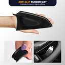 Compatible with Mercedes Benz GLE 350 450 & GLS 450 54 2020-2023 Front Row Door Organizer Tray, 2Pcs Side Door Handle Pocket Armrest Storage Box Phone Glove Container