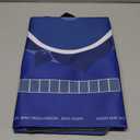 Mahjong Mat, 31.5" x 31.5" Mahjong Mat for Table with Rules, Waterproof Surface Mah Jongg Mats, Anti Slip & Noise Reduction Gaming Mat for Poker/Cards/Board Games/Tile Games, Mahjong Tablecloth