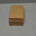 Bright Creations Clear Acrylic Place Cards for Weddings, Table Seating (5x7 In, 20 Pack)