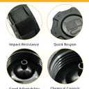 121-4163 Gas Fuel Cap Replacement Fits For Toro Recycler Lawn Mowers