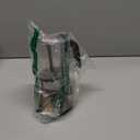 London Sip Glass and Stainless Steel Stovetop Espresso Maker Moka Pot Italian Coffee Percolator, Matte Black, Large (15.2 oz)