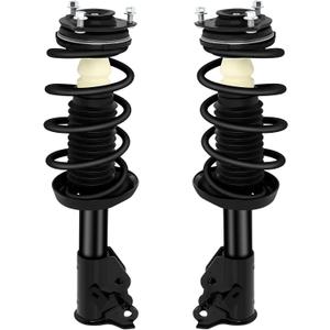 Front Complete Struts Coil Spring Assembly Compatible for Honda for Civic 2006-2011, Set of 2 Shock Absorbers 172285 172284