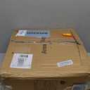 Valenrug Washable Round Area Rugs 8x8 - Stain Resistant 8ft Round Rugs for Living Room, Non Slip Backing Printed Rugs for Bedroom, Folable Machine Washable Area Rug (8ft, Beige)