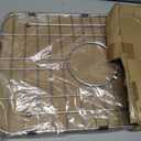 16.46 in. x 12.52 in. Center Drain Stainless Steel Sink Protector