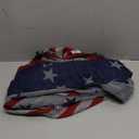 Womens Blanket Shawls Wraps Winter Printed Open Front Poncho Cape Plaid Shawls for Women (One Size, X American Flag)