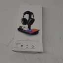 4 in 1 Wireless Charger with Headphone Stand Headset Holder & Station Dock for Apple Watch, AirPods Max/Pro/Pro 2/AirPods 4/ iPhone 16/15/14/13/12 LG, Samsung Galaxy, Huawei