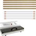 Vacuum Sealer Maintenance Kit, 5 Heat Wires and 5 Seal Bar Tapes, Compatible with Weston Pro-2100, Pro-2200, Pro-2300, Repair Kit for 65-0101, 65-0201, 65-0401-W