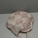 3 Sprouts Kids Play Tent - Sustainable Recycled Fabric  Fun Spacious Childs Playhouse for Indoor Games for Boys & Girls - Durable Fort Pop Up House for Toddlers & Children Age 3-10 - Checkered Beige