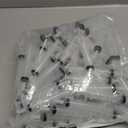 120 Pack Plastic Syringes with Tip Cap 10ml Capacity Resuable Syringe for Halloween, Thanksgiving Day, Christmas, Graduation