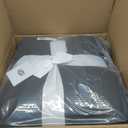 UGG Leonora Comforter Set with 1 Pillow Sham Lightweight Down Alternative Blanket Reversible All Season Washable and Hypoallergenic Bedding Set for College Dorm, Twin/Twin XL, Charcoal Grey