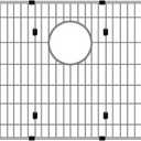 CTXBG2614 Sink Grid, Stainless Steel Bottom Grid 26-3/8" x 14-3/8" x 1-1/4" Single Sink Bowl Protector for Kitchen, Bathroom, Yard, Office, Basement, Garage