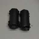 2 Pack Extension Cord Cover Outdoor, Cord Connector Protector IP54 Water-Resistant with 4 Detachable Latch, Indoor Outdoor Electrical Safety Box for Garden, Power Tool, Holiday Decoration Light, Black