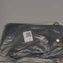 Touchscreen Phone Purse PU Leather Black Crossbody Bags Touch Screen Cell Phone Wallet with Clear Window Credit Card Slots Shoulder Bags for Women Ladies Travel Shopping 7.6x4.9 Inch