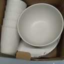 18pcs Wheat Straw Dinnerware Sets HXYPN Unbreakable Reusable Dinnerware Set Kitchen Cups Plates and Bowls Sets Dishwasher Microwave Safe Plates