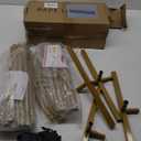 7.2FT 6FT Wedding Arch Backdrop Stand Set of 2,Metal Gold Wedding Balloon Arch Stand Kit with Base for Gender Reveal Birthday Anniversary Bridal Graduation Party Event Background Decoration