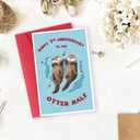 3 x Funny 7th Anniversary Card for Husband Wife,Sweet 7th Wedding Anniversary Card for Couple Boyfriend Girlfriend,7 Year Anniversary Card Gift Idea (hs-136)