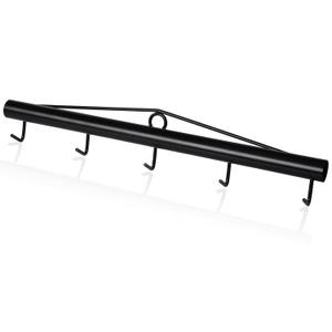 Chain Link Fabric Fence Stretcher,5-Thicken Hook Bar,31.5 Inch Woven Wire Stretcher,Fence Stretcher Tool,Steel,Black