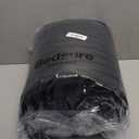 Bedsure Fluffy Comforter Set Queen - Super Soft Faux Fur Bed Set Black, All Seasons Warm Plush Fleece Bedding, 3 Pieces, 1 Shaggy Fuzzy Queen Size Comforter with 2 Pillowcases