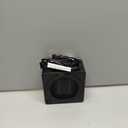 Gaiatop Mini Space Heater, Lightweight PTC Ceramic Fast Heating 500W Energy Efficient for Indoor Use, Overheating & 45 Tip-Over Protection, Portable Desk Electric Heaters for Office Home Black