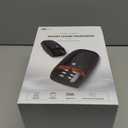 Hand Massager with Kneading Rollers,6 Modes and 2 Heating Options for Hot and Cold Therapy Hand and Wrist Massager for Arthritis Carpal Tunnel Relief,Cordless Hand Massager with Heat and Compression (Black)