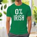 MAIHUN Mens St Patricks Day Shirts St Paddys Four Leaf Clover Shirt Shamrock Irish Holiday Tshirt (Green, L)