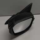 Left Driver Side Door Mirror For 2016-2021 HONDA CIVIC LX SE Sport with Power Mirror Manual Folding Non-Heat Match to Black Replace 76258-TBA-A02ZA HO1320283(3 Pins)