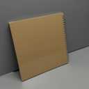 potricher 12 x 12 Inch DIY Scrapbook Album 40 Pages Hardcover Kraft Paper Scrap Book Photo Albums Memory Book for Wedding and Anniversary Family (Yellow, 12 Inch)