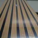 WVH Slatpanel Walnut Acoustic 3D Textured Wood Panels for Walls & Ceilings | Decorative Panels for Homes, Offices & Studios | 2 x 47.24 x 12.6 | Real Wood Veneer, MDF, Felt