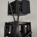 10.1" - 4 Magnetic Solar Wireless Backup Camera System, HD 1080P DVR Monitor, RV Wireless Cameras for Hitch Towing RV Camper Trailer, IR Night Vision, 4x9600mAh Rechargeable Battery, SR4