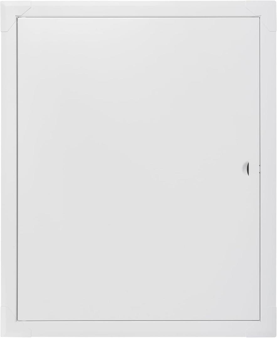 Vent Systems 16" x 20" Inch Metal Access Panel - Access Door for Inspection, Plumbing and Electrical Utility Service - Drywall, Wall and Ceiling Mount Wall Plate - Basement Crawl Space Door