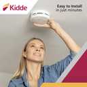 Kidde Smoke Detector & Carbon Monoxide Detector Combo with 10-Year Battery,White