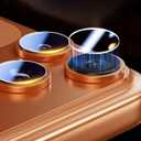 For iPhone 17 Pro Max /17 Pro Camera Lens Protector Tempered Glass Individual Lens Film - 3 Packs/Transparent