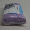 White Classic Luxury Bath Towel Set of 8 Pieces - 100% Turkish Cotton Highly Absorbent Towels for Bathroom, 2 Luxury Bath Towels 700GSM, 2 Hand Towels, 4 Washcloths, Lavender