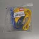 Yellow Dog Harness Escape Proof No Pull Soft Padded Lightweight Vest Medium Sized Dog - Reflective No Choke Harness with Front Clip, Adjustable Step in Breathable Mesh Harness, L