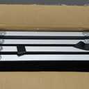 VEVOR 4-Step Dog Car Steps, Folding Dog Ramp with Nonslip Surface, Portable Pet Steps in Aluminum for Car, SUV and Truck, Supports up to 250 lbs