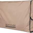 ULTCOVER Waterproof Outdoor TV Cover for 55-59 inch Outside Flat Screen Televisions with Mounts and Stands