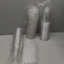 Lamosi 100 Pack 16 oz Clear Plastic Cups with Lids and Straws, Disposable Plastic Coffee Cups with Lids for Iced Coffee, Cold Beverages, Smoothies and To-Go Drinks