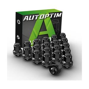 20PCS M12x1.5 OEM Lug Nuts - Replacement for 1983-2022 Toyota Camry, 1994-2022 Toyota RAV4, 1998-2022 Toyota Sienna - OEM Factory Style Mag Seat 21mm Hex Black Wheel Lug Nut with Washer