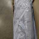 EAST OAK Courtyard Patio Furniture Set, 4-Piece Outdoor Patio Set with Sofa, Removable & Washable Deep Seating Cushion, Tempered Glass Table, Outside Patio Conversation Sets, Black & Grey