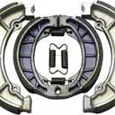 Master Chen Front Rear Brake Shoes for Honda ATC125M 1984-1987 - ATC 185 185S 1980-1983 - ATC200 ATC 200 M S E ES Big Red 1981-1986 Brakes Drum Pads 303 306 MC0234