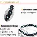 2-in-1 Decorative Hair Clips Non-Slip Grip - Nylon Braid Headbands for Women - Comfortable Accessories for All Types(braided whiteMetal black)