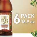 Gold Peak Tea, Unsweet Tea, 16.9 fl oz, 6 Pack (EXP 11/01/26)
