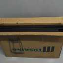 TOSKING Tall Plant Stand Indoor  2-Tier Modern Metal Shelf, 30" Height & 200 LBS Capacity, Heavy Duty for Living Room, Balcony, Garden (Black)