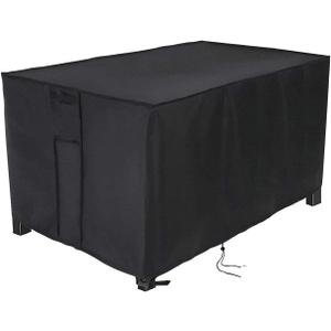Rectangular Fire Pit Cover 71 Inch,Propane Gas Fire Pit Table Cover,Outdoor Waterproof Firepit Table Cover - 71 X 40 X 27 Inch
