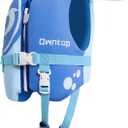 Owntop Toddler Swim Vest Kids Float Jacket Swimming Aid for Children 20-30-40-50 lbs with Adjustable Safety Straps Age 1-6 Years (Medium, Blue)