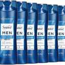 Suave Men Ocean Charge 2 in 1 Refreshing Shampoo & Conditioner with Pro Vitamin B5, Hydrates & Revitalizes Hair, Ocean Fresh Scent, 6 Count, 12.6 FL OZ
