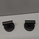 Bntuk Suction Cup Hooks, Removable Shower Hooks for Inside Shower – Towel Hooks for Bathroom Window Glass Mirror Tile, Bath Robe Looafh Hook for Hanging – Waterproof & Rustproof, Black (2 Pack)