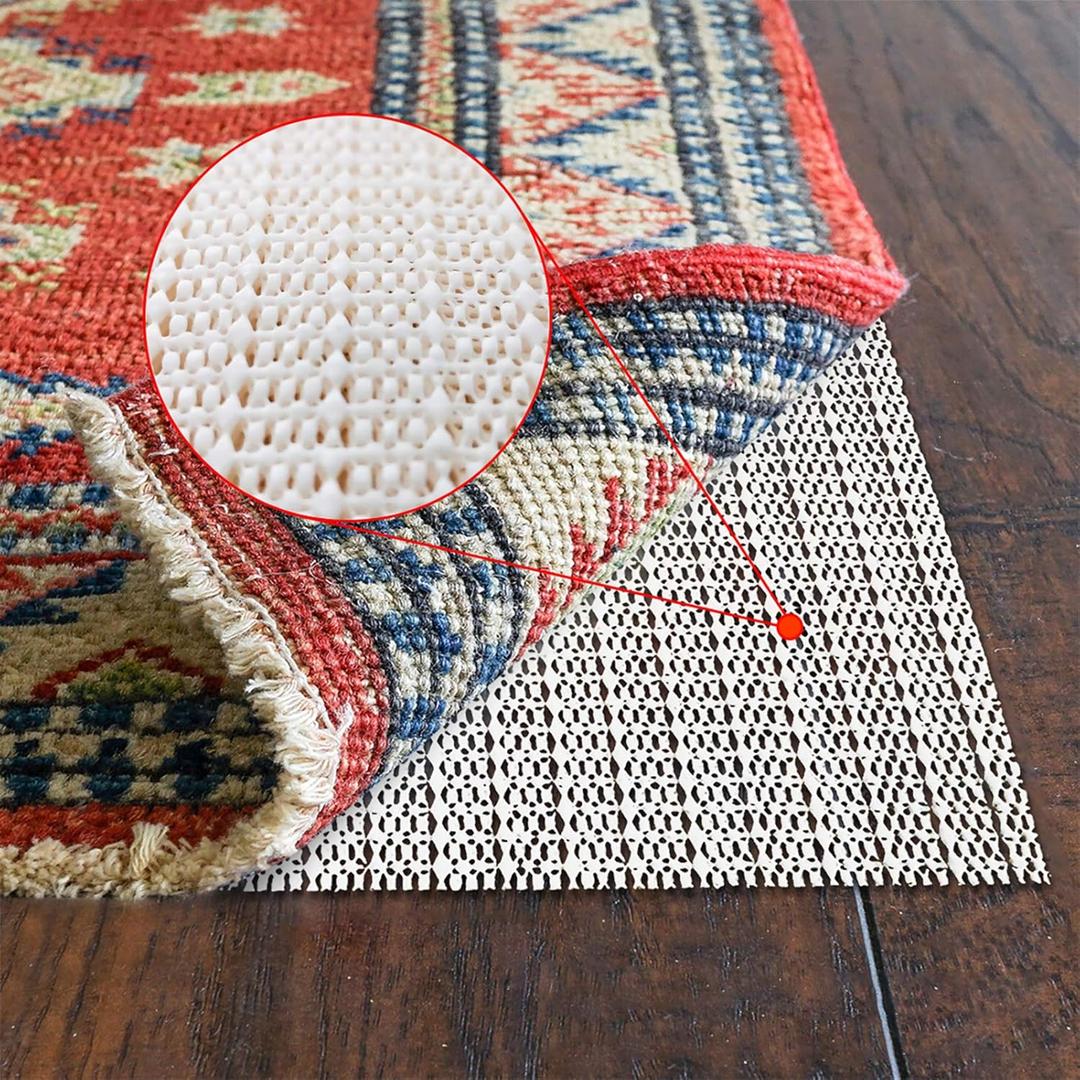 9x12 Non-Slip Area Rug Pad Gripper for Any Hard Surface Floors Keep Your Rugs Safe and in Place
